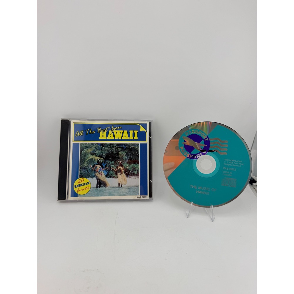 All The Best From Hawaii CD 20 Hawaiian Favorites 1995 Madacy MAD-2-2307 Canada